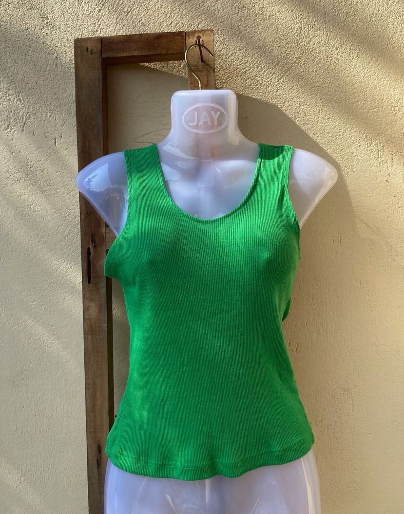Green Tank Top