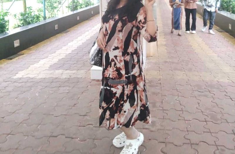 Boho Style Midi Dress