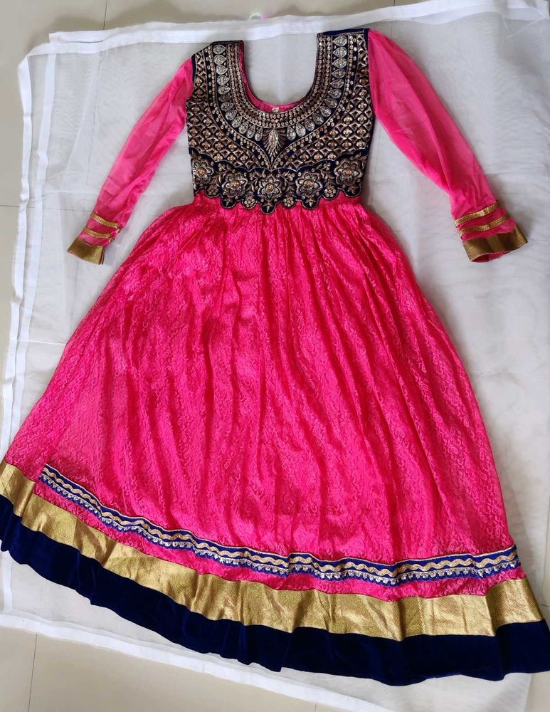Elegant Ethnic Gown embroidery work