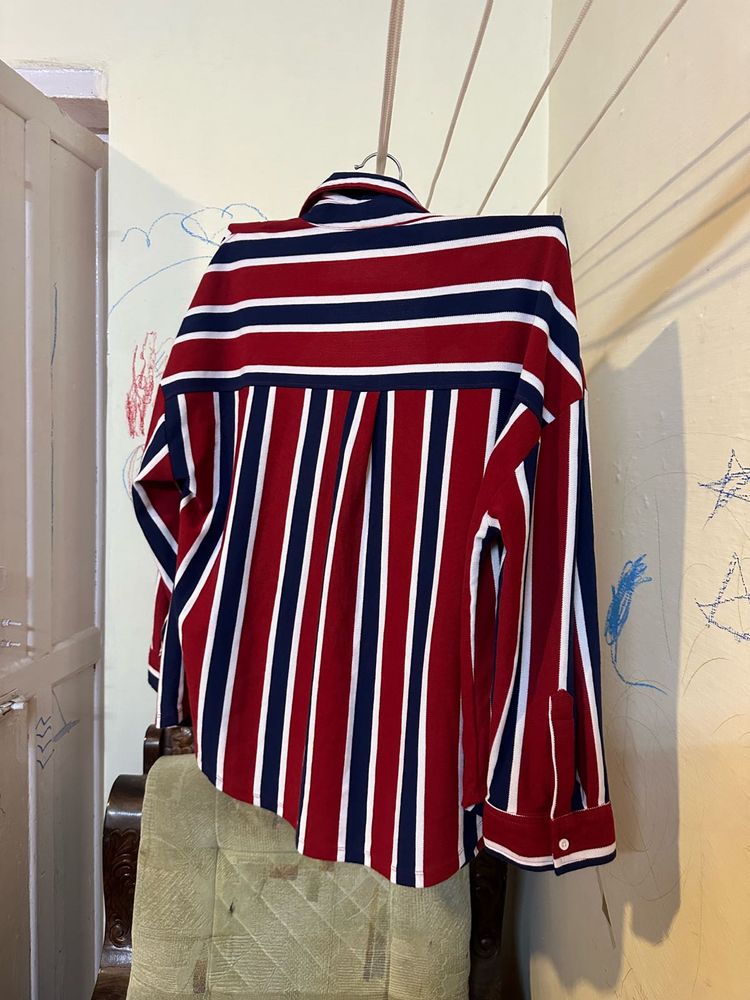 Striped Oversized Shirt