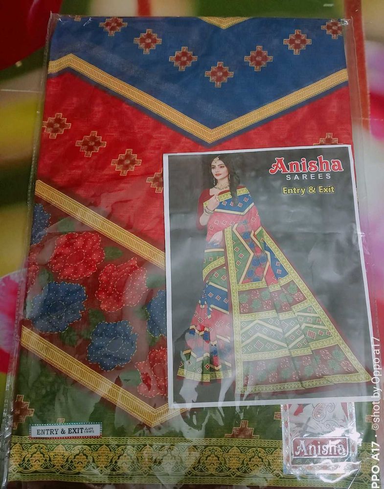 Beautiful Anisha cotton saree