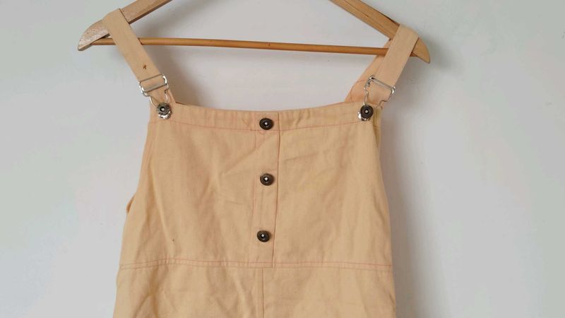 Cute Peach Overalls