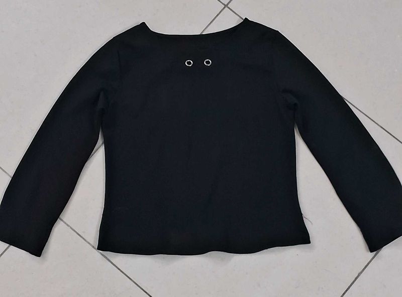 Black Long Sleeve Top