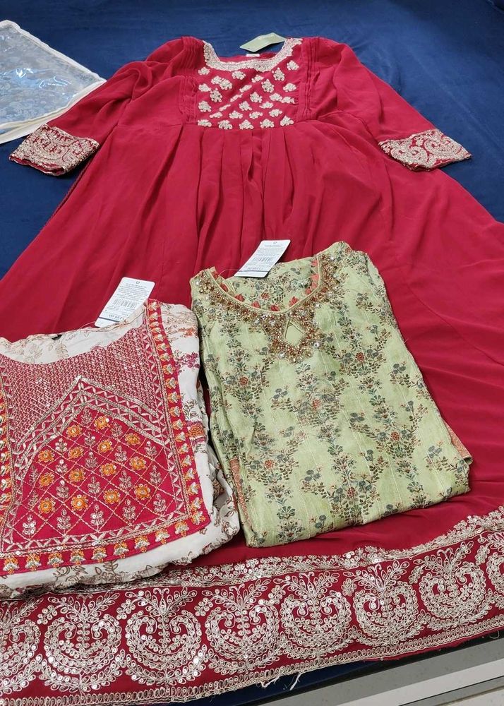 3 Combo Set 2 Kurta Nd Anarkali