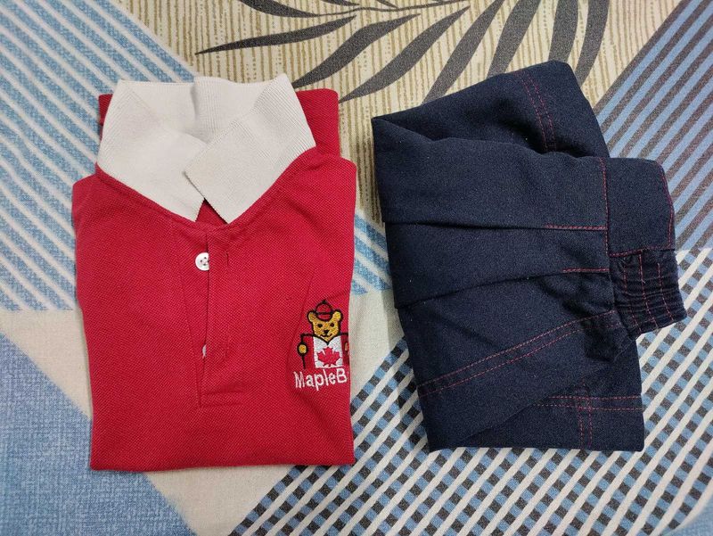 Tees- Skirt Set