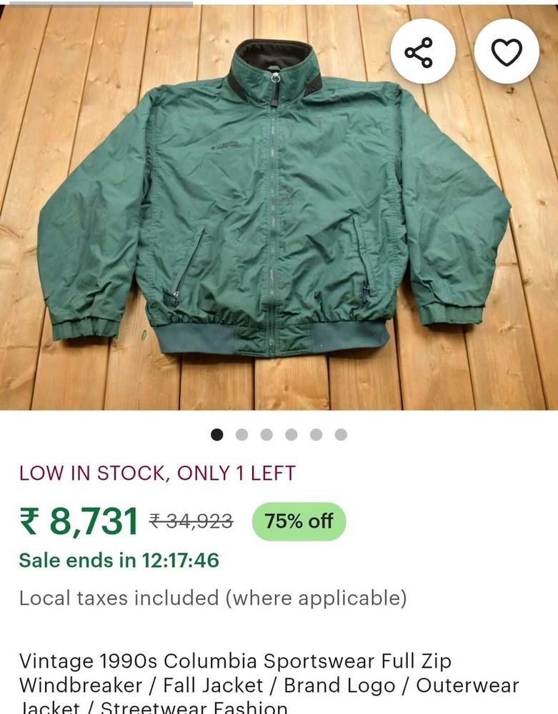 Vintage 1990s Columbia Sportswear Jacket