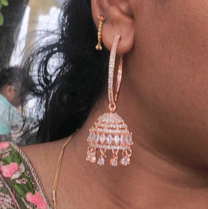 Rose Pink Earloops