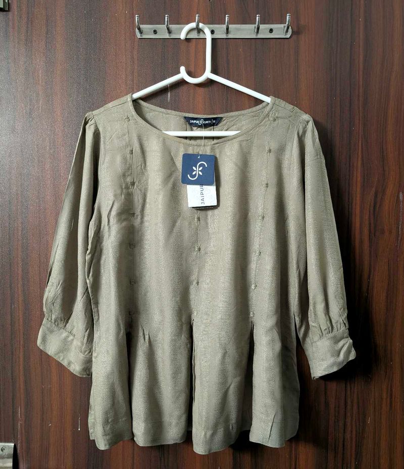 Jaipur Kurti Cotton co ord set new with tag