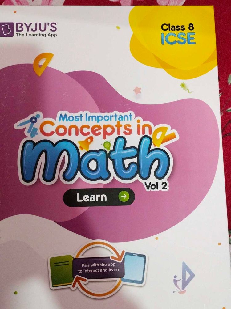 Class 8 ICSE Math Vol 2