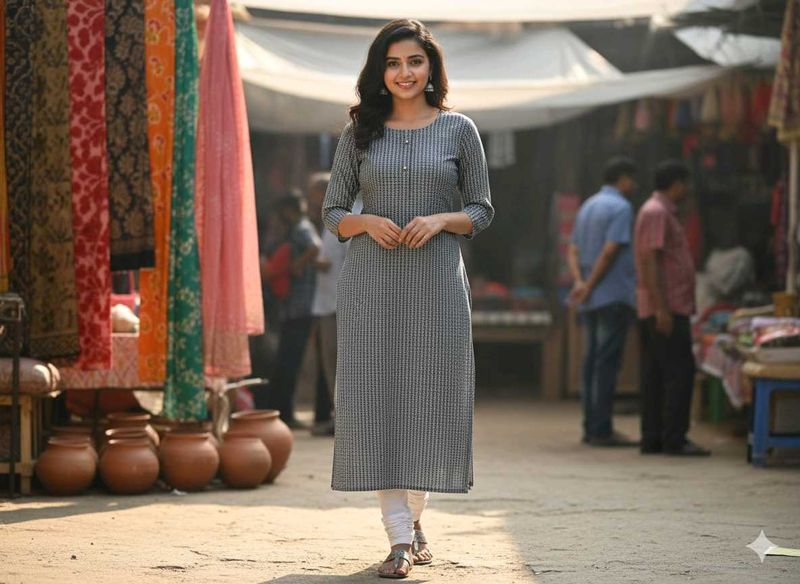 Patterned women&#39;s kurta ❤️‍🔥