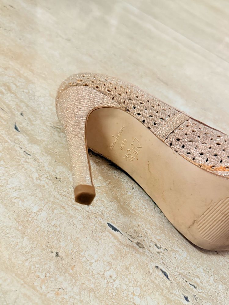New Look Champagne Heels