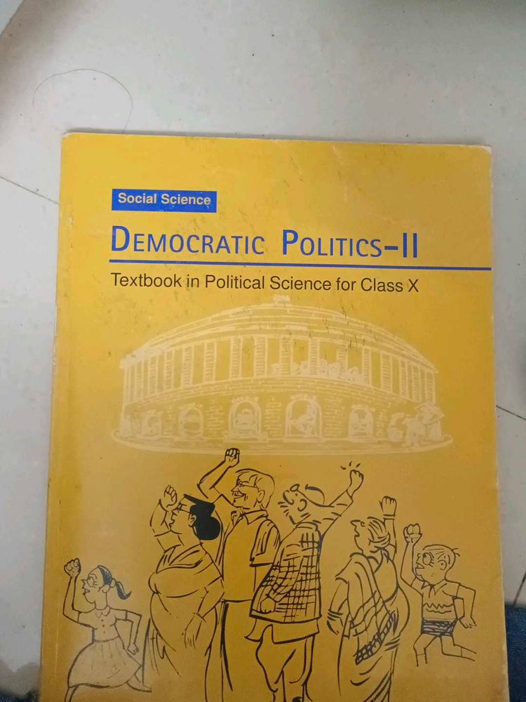 Class X Democratic Politics-II Textbook