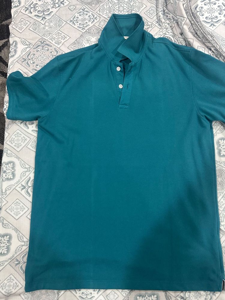 Teal Polo Shirt By Octave