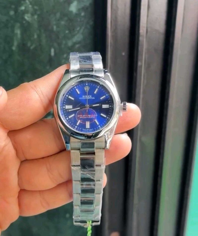 Rolex Oyster Perpetual Blue Dial