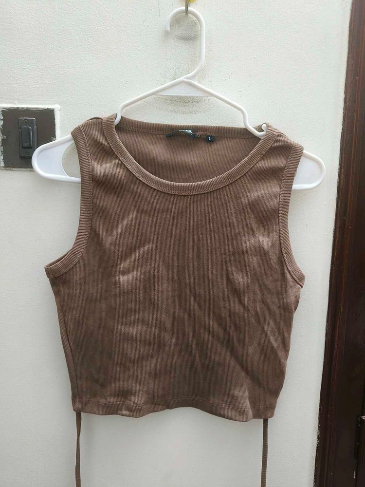Sleeveless Crop Top From Nuon By Westside