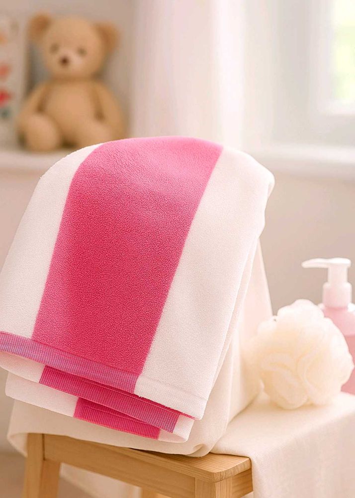 4 Colors Striped Bath Towel