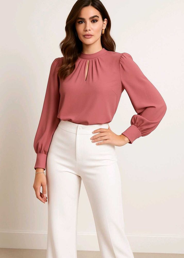 Rose Pink Blouse