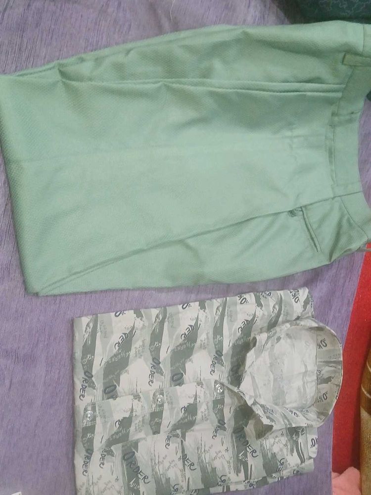 Men's Shirt &amp; Trousers Set