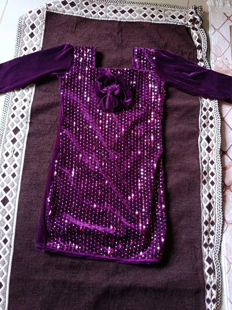 Purple Party Dress