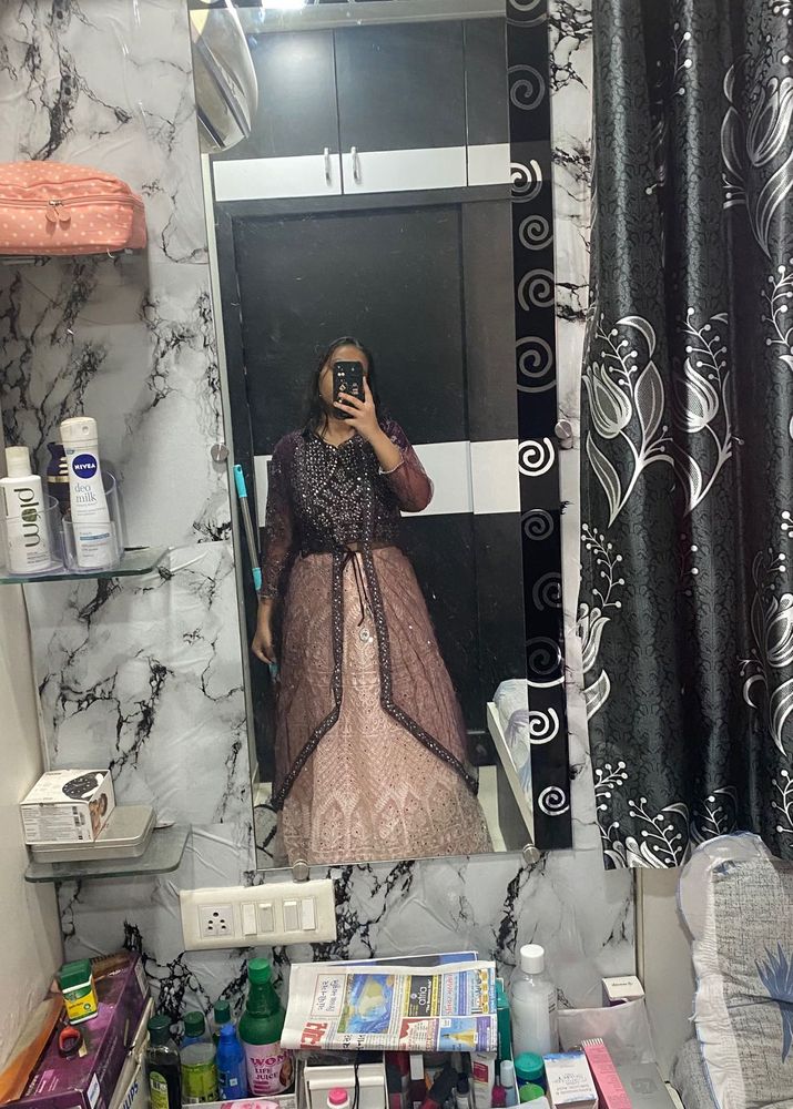Elegant Chholi With Blouse Dupatta And Coty