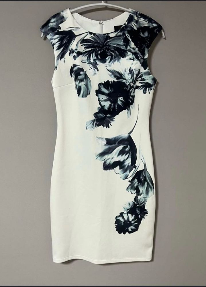 Floral Print Bodycon Dress