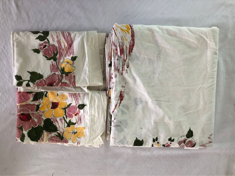 Heavy UsedPrinted Bedspread Set