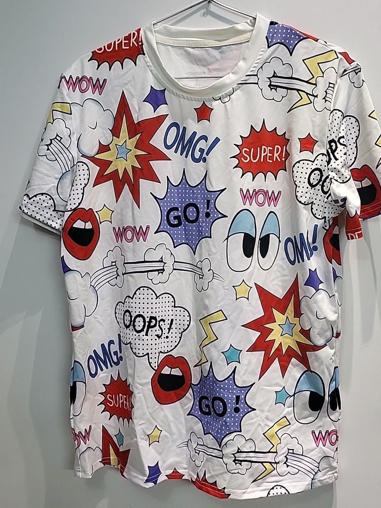 Cool Cartoon Graphic Tshirt