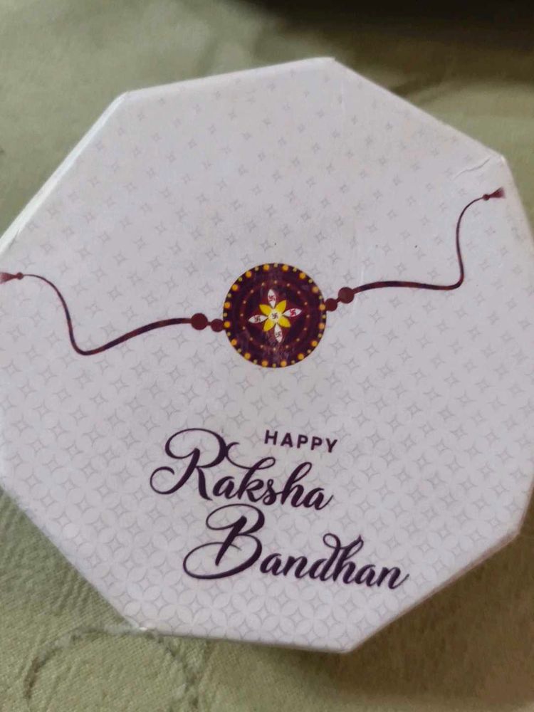 Silver Coin With Raksha Bandhan Gift Box