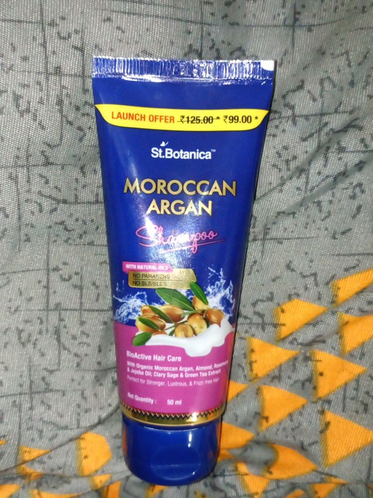 St. Botanica New 50ml Moroccon Argan Shampoo
