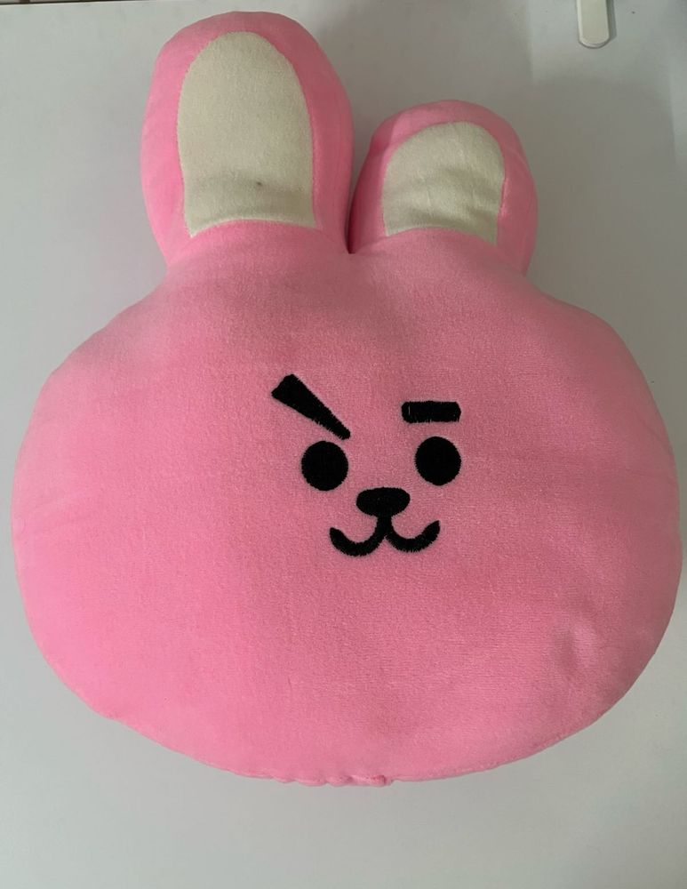 BTS BT21 Cooky Pink Plush Cushion Pillow