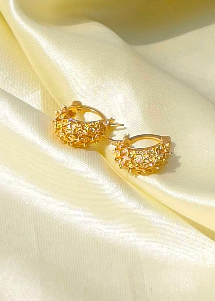 1 Gram Gold Studs Pack Of One