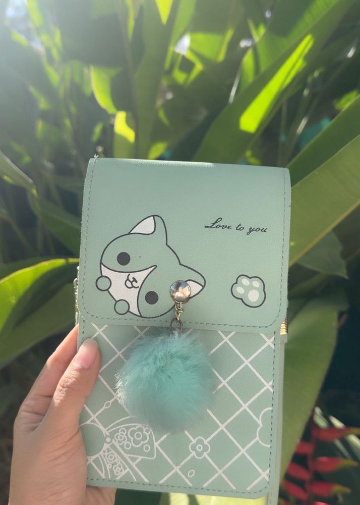 Cute Cartoon Crossbody Phone Bag