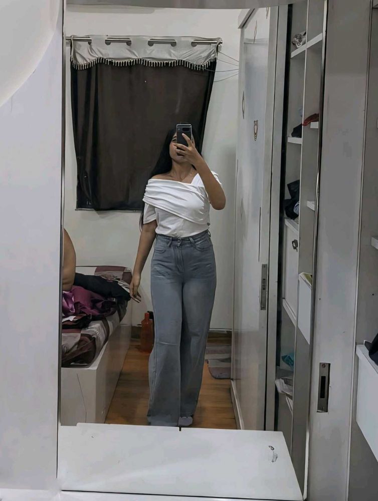 Wide Leg Baggy Jeans From Savana