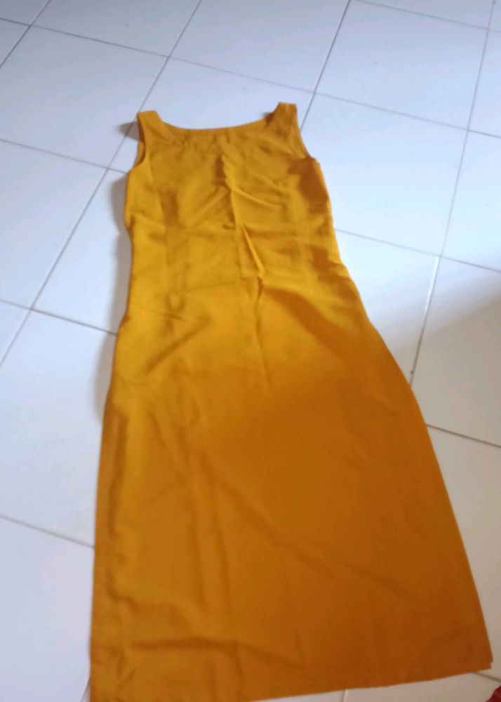 Mustard Yellow Dress