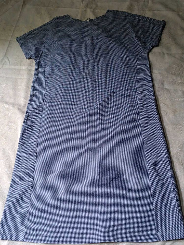 Blue Striped Dress