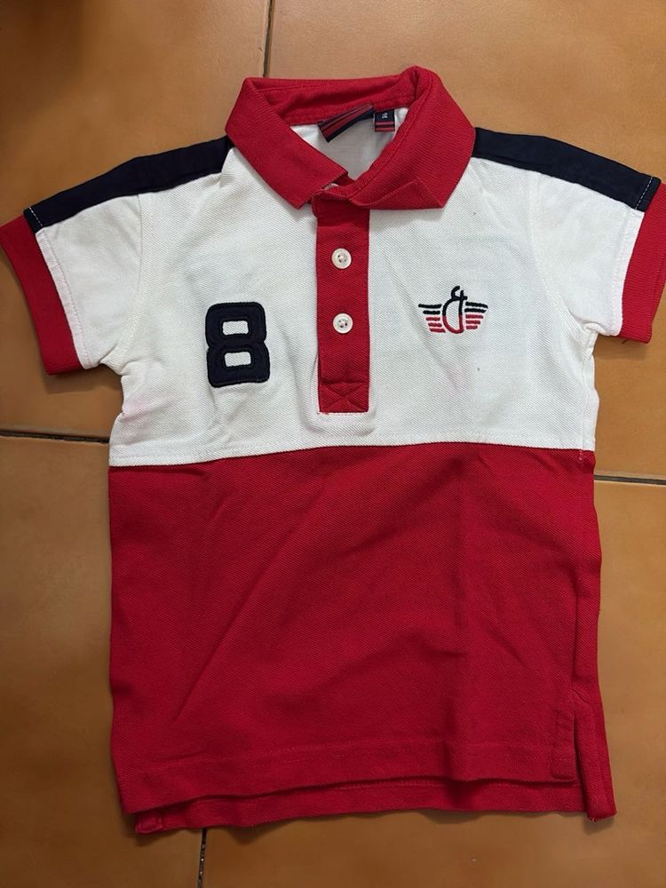 Cute Kids Polo Shirt gini &amp; jony