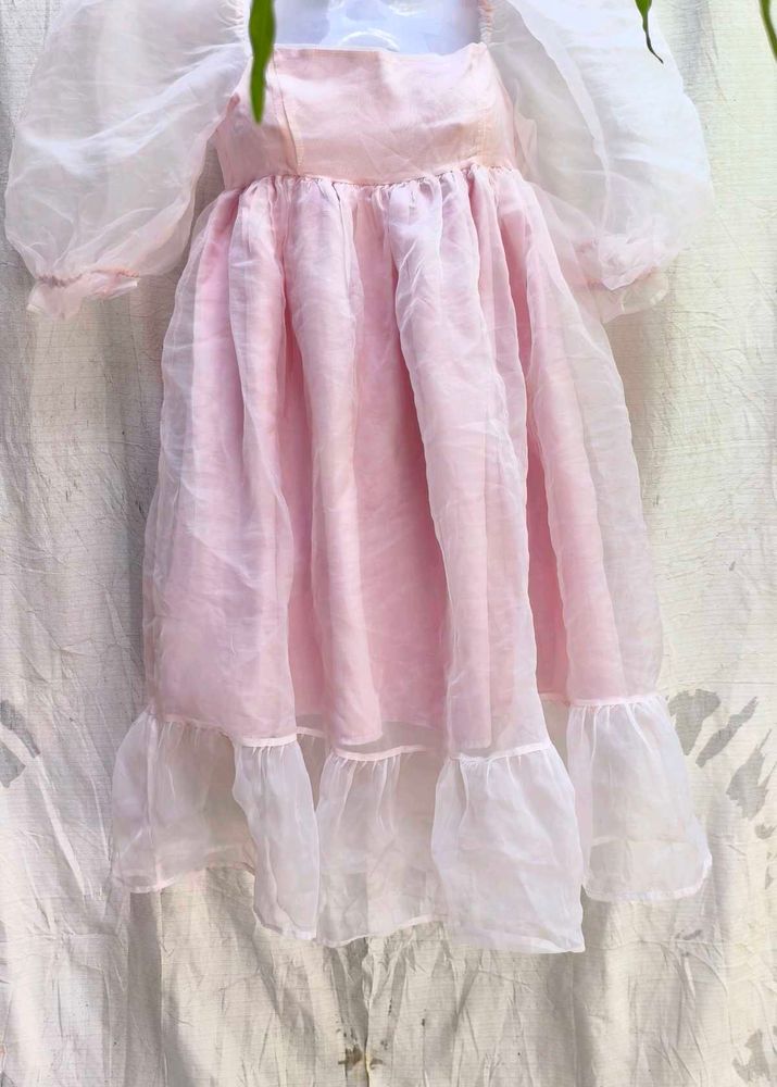 LIGHT PINK BARBIE FROCK