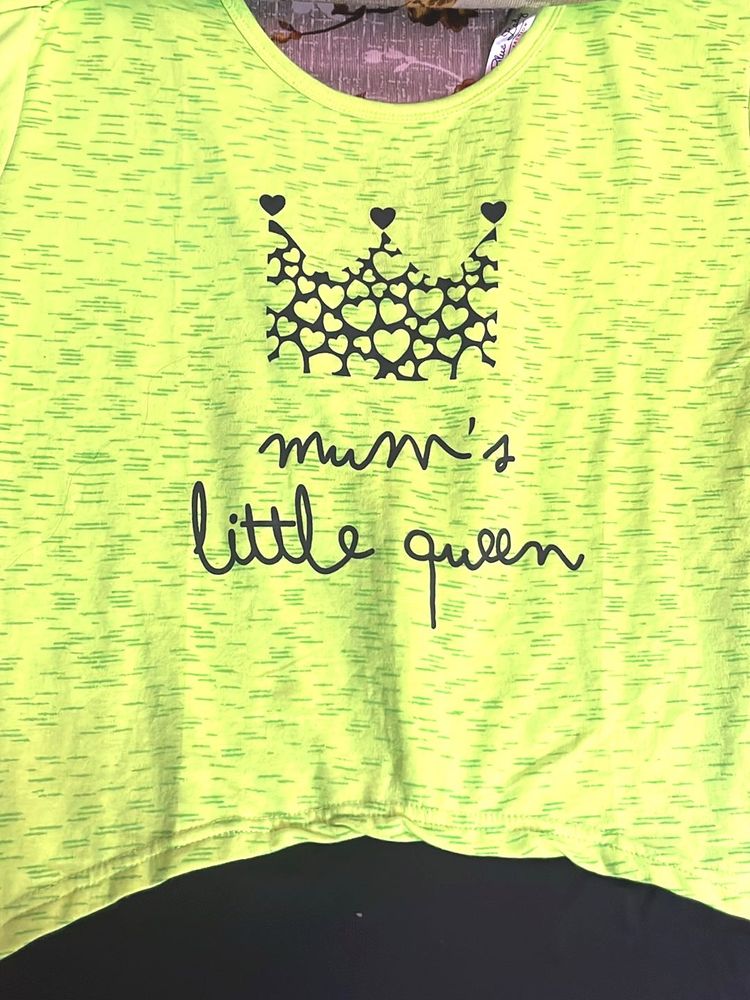 Cute Mum&#39;s Little Queen Top