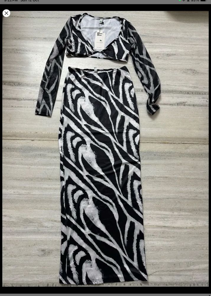 Zebra Print Co-ord Set