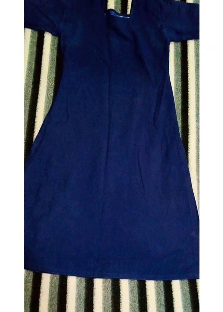 Blue👌🏻 colour kurta heavy kapda