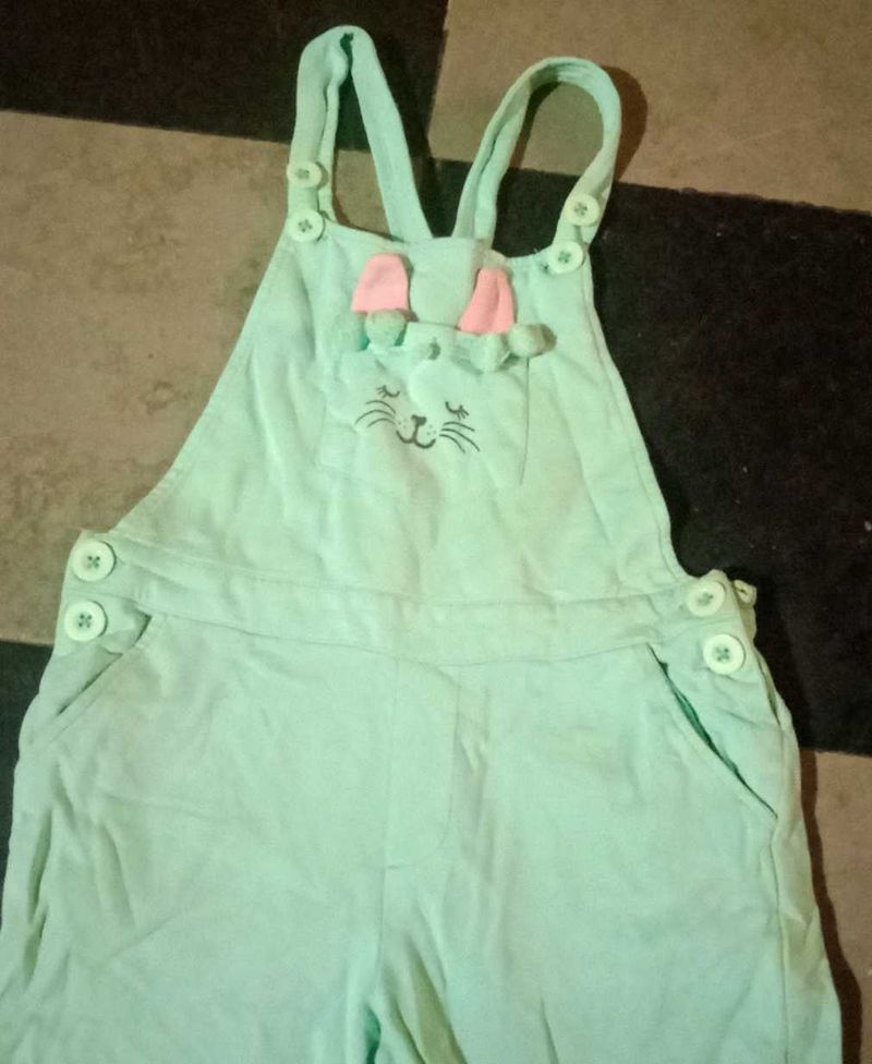 Cute Cat Overalls for Baby