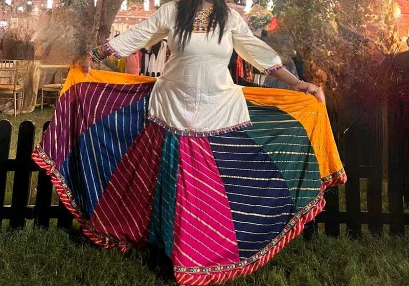 Colorful Ethnic Skirt