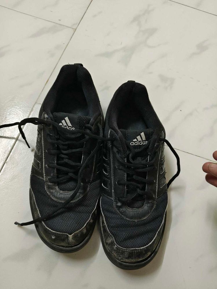 Adidas Black Running Shoes