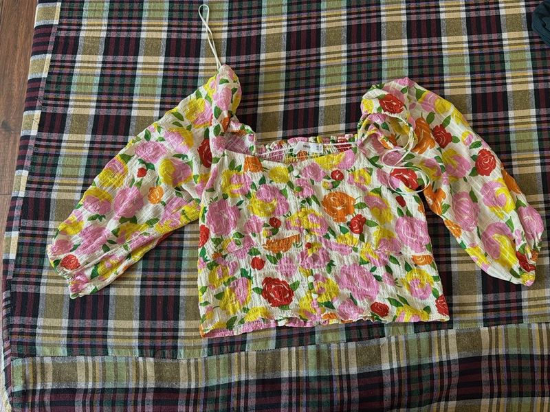 Mango Floral Top