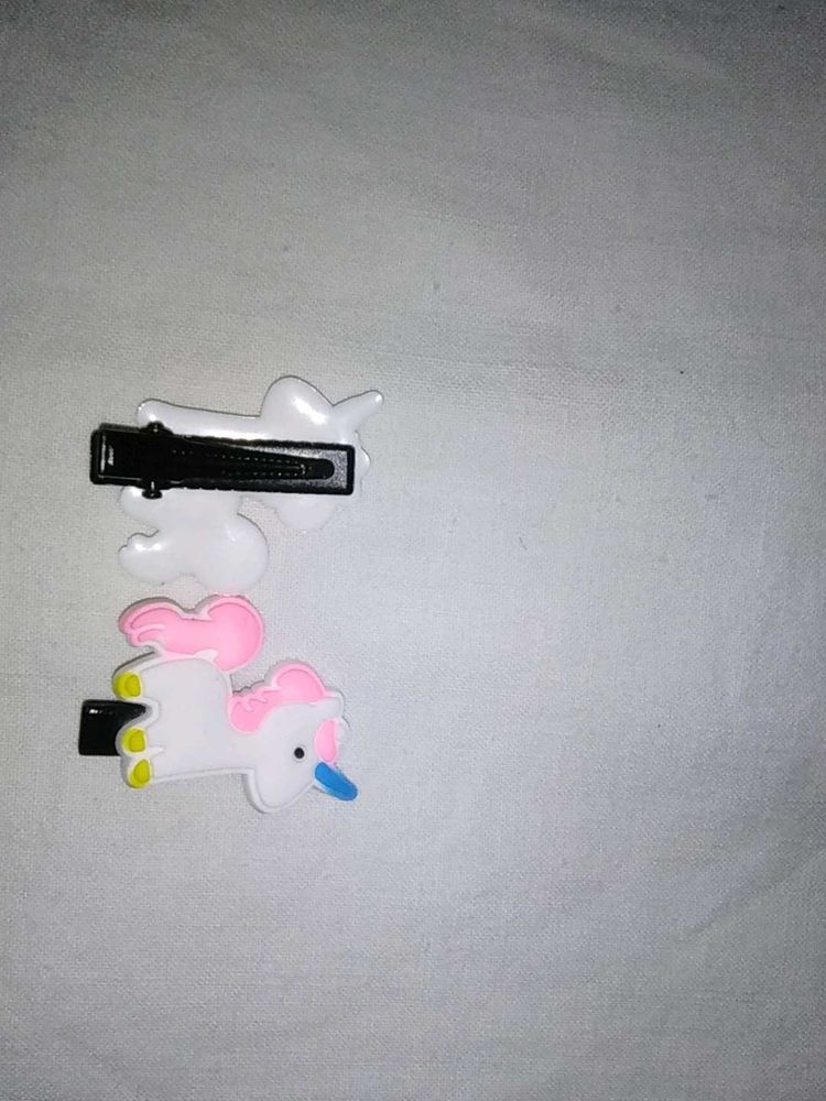 Unicorn Hair Clips