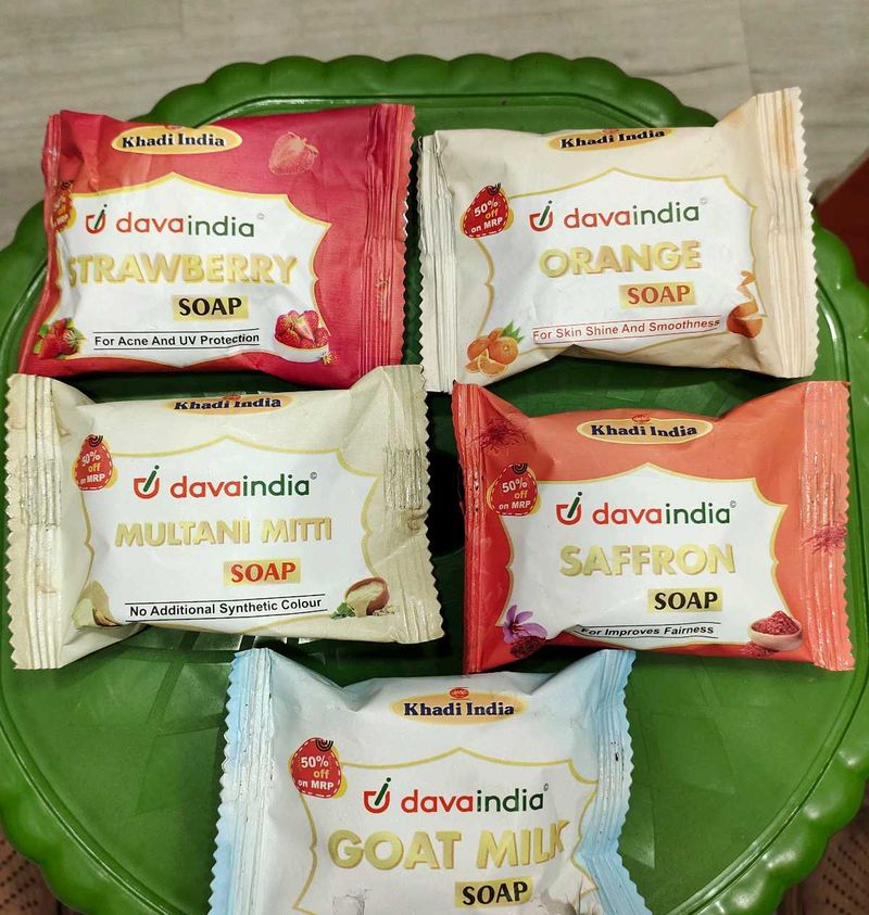 Combo Pack Of 5 Soaps