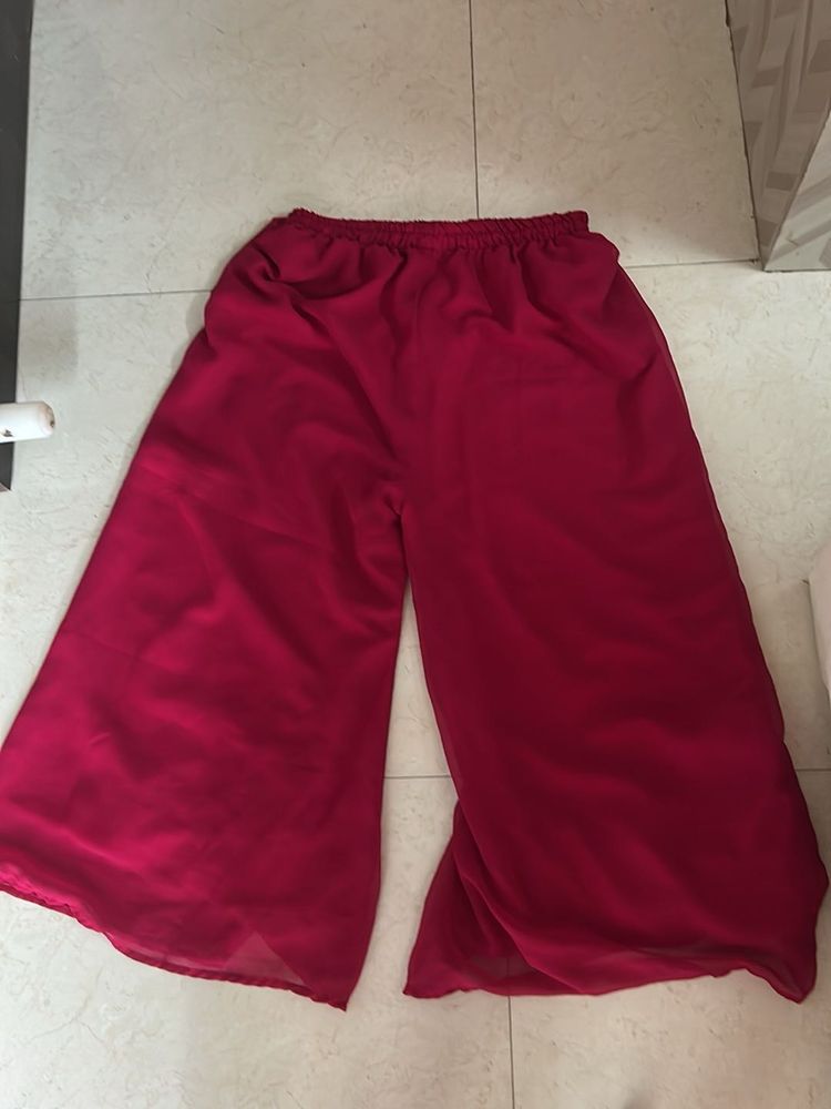 Women Georgette Palazzo