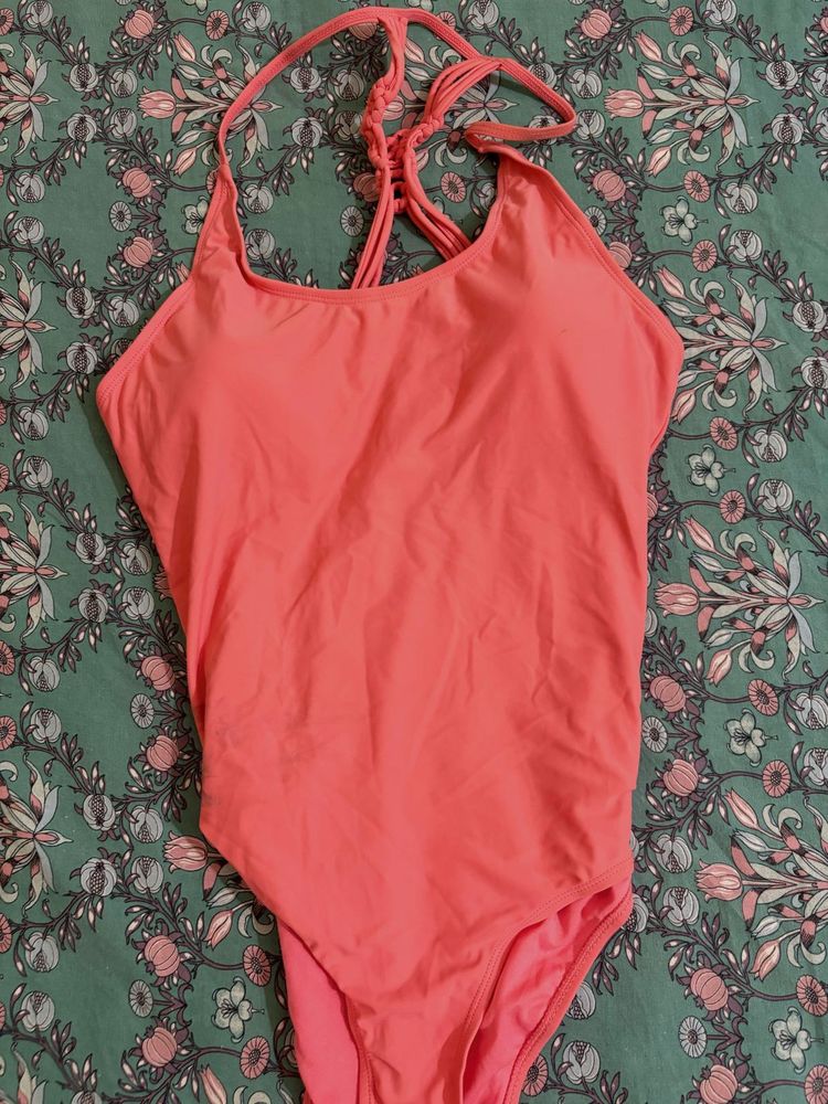 Coral One Piece Swimsuit