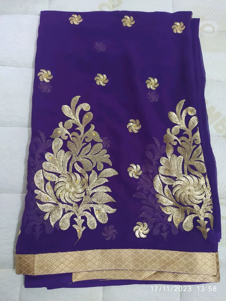 Soft Chiffon Saree