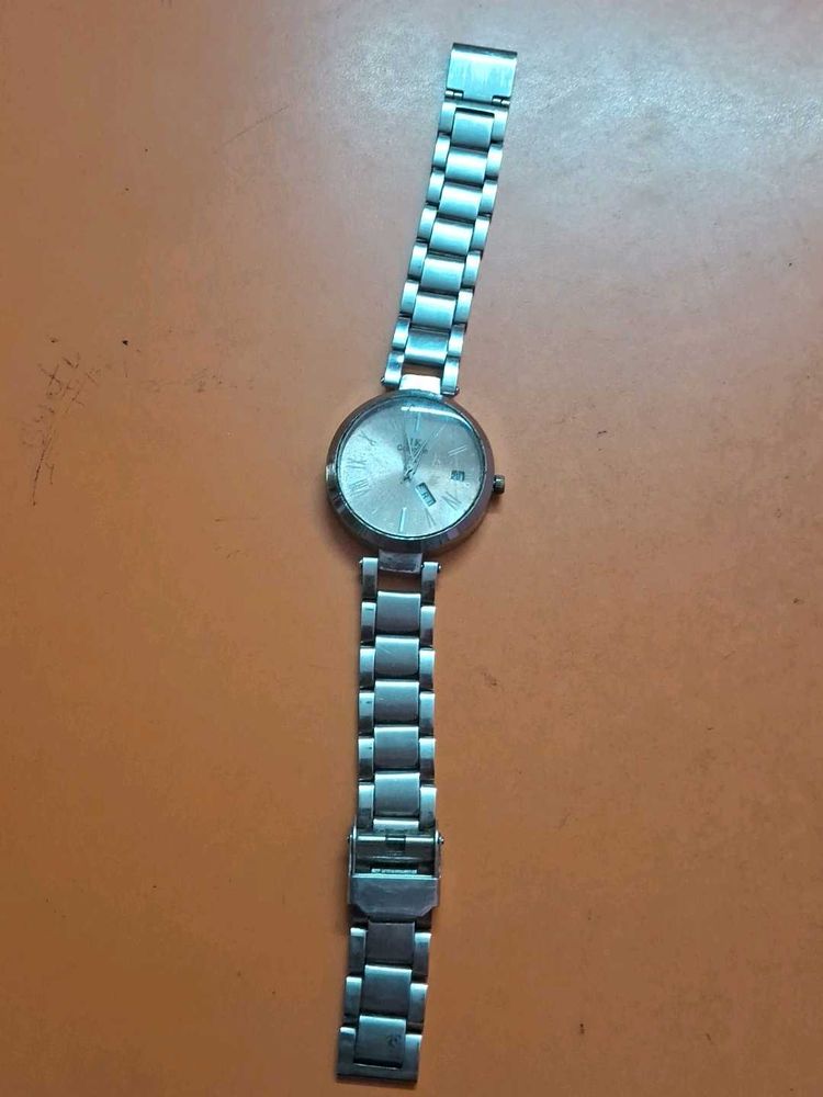 Elegant Silver Watch